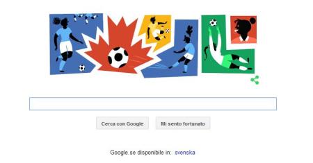 doodle coppa del mondo femminile calcio